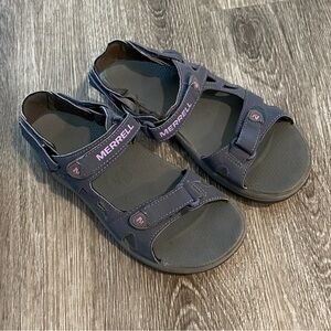 Merrell Cedrus Convertible Hook And Loop Outdoor Hiking Sandals 6